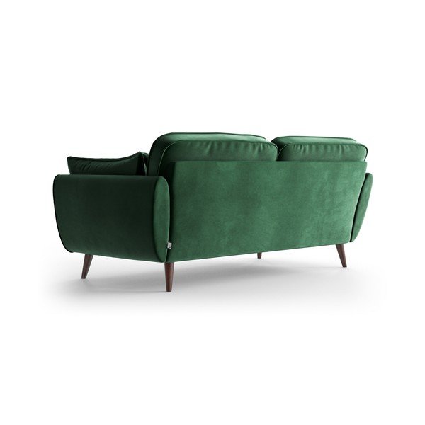 Zaļš samta dīvāns My Pop Design Auteuil-image-4