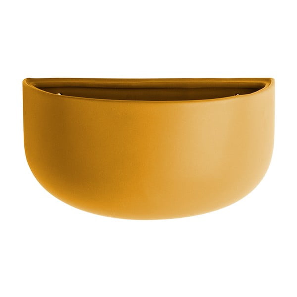 Matēts okera dzeltens keramikas sienas podiņš PT LIVING Nest-image-1