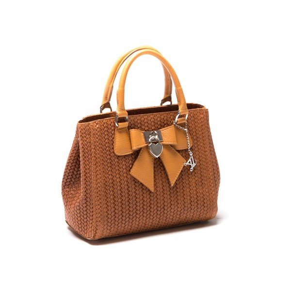 Rokassomiņa Bow Cognac-image-1