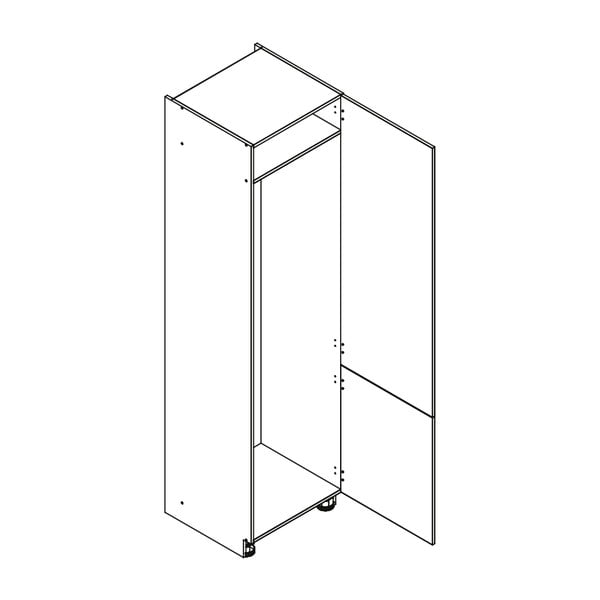 Garš virtuves skapītis iebūvējamam ledusskapim (platums 60 cm) Aden – STOLKAR-image-3