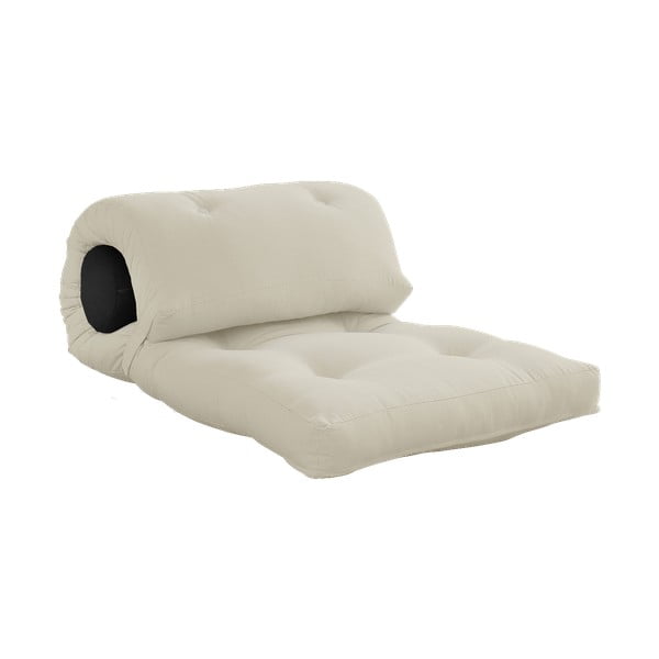 Pelēks/bēšs futona matracis 70x200 cm Wrap Beige/Dark Grey - Karup Design-image-3