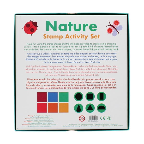 Radošais komplekts Stamp Activity Set Nature – Rex London-image-3