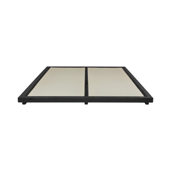 Divguļamā gulta no priedes koka ar matraci un tatami Karup Design Dock Double Latex Black Black, 160 x 200 cm-image-4