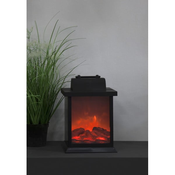 LED gaismas dekors ar liesmas imitāciju Star Trading Fireplace, platums 15 cm-image-2