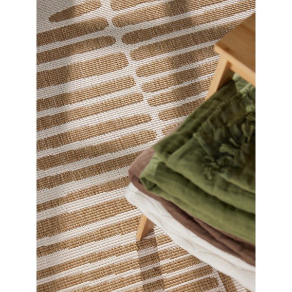 Krēmkrāsas/dabīga toņa apaļš iekštelpu un āra paklājs ø 160 cm Haringey Bounds – Ted Baker-image-2