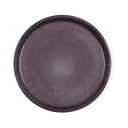 Plūmju purpura krāsas keramikas šķīvis Bitz Mensa, diametrs 27 cm