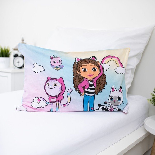 Kokvilnas bērnu gultas veļa bērnu gultiņai 100x135 cm Gabby's Dollhouse "Sugar Dream" – Jerry Fabrics-image-2