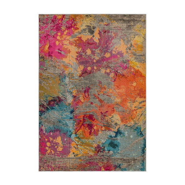 Sarkans paklājs 300x200 cm Colores Cloud – Asiatic Carpets