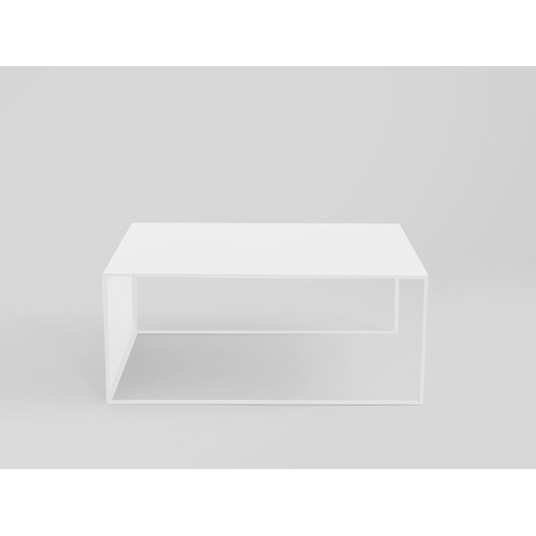 Balts metāla žurnālgaldiņš 60x100 cm 2Wall – CustomForm-image-2