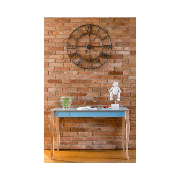 Gaiši tirkīza rakstāmgalds Ragaba Lillo, garums 105 cm-image-2