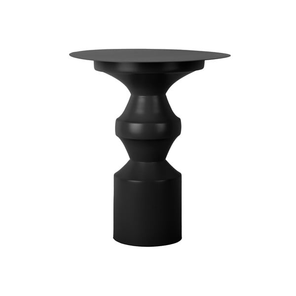 Apaļš metāla sānu galdiņš ø 40,5 cm Chess King – Leitmotiv