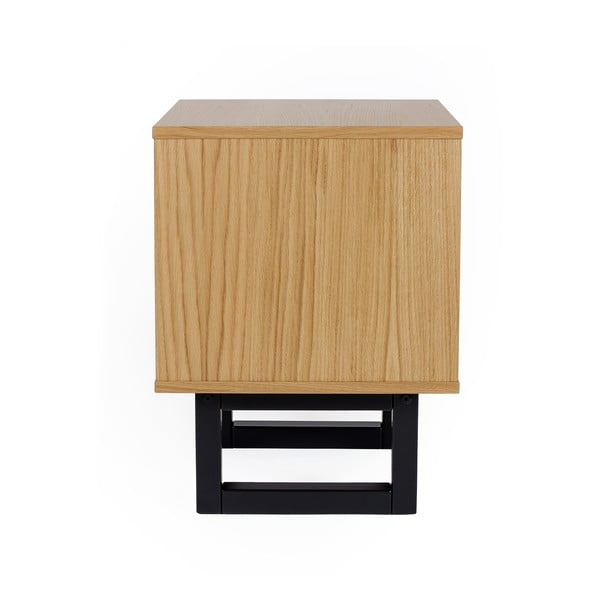 Naktsskapītis no ozolkoka Woodman Camden Diamond-image-4