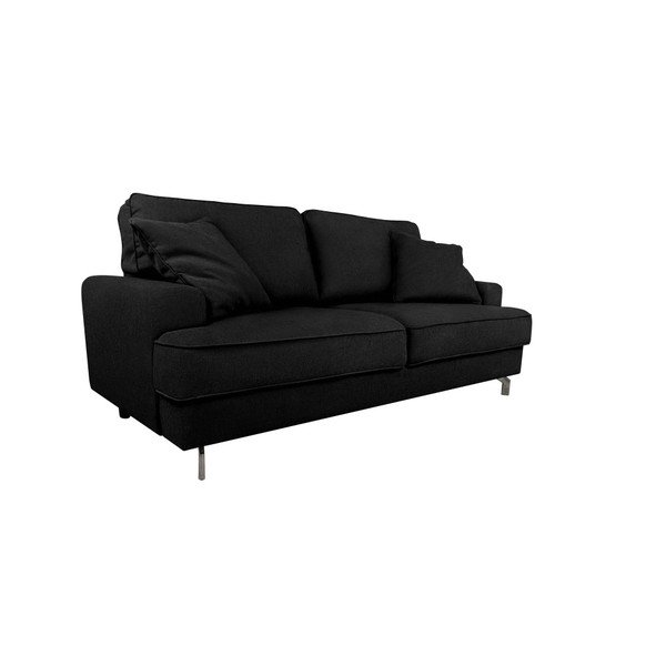 Melns trīsvietīgs dīvāns Kooko Home Rumba-image-3