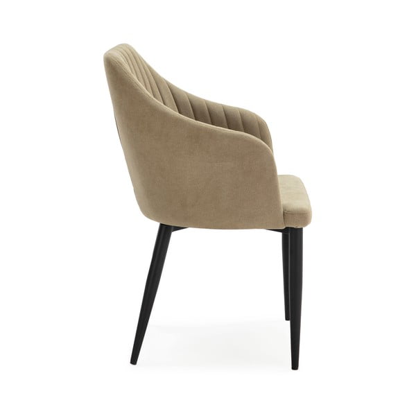 Gaiši zaļi polsterēti ēdamistabas krēsli (2 gab.) Nadi – Marckeric-image-3