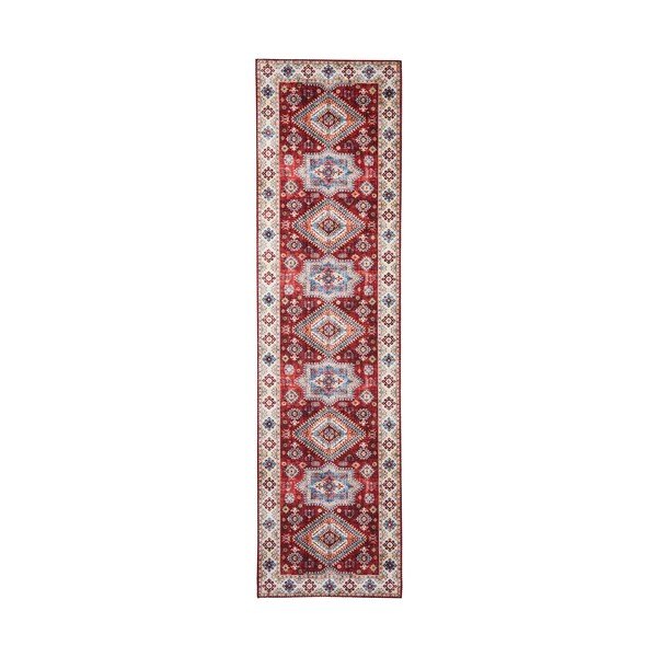 Sarkans/bēšs paklājs 225x60 cm Topaz – Think Rugs