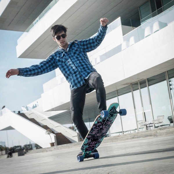 Longboard InnovaGoods Skate-image-4