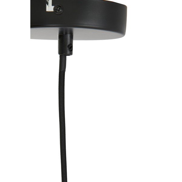 Melna piekaramā lampa ø 5,5 cm Viggo – Light & Living-image-3