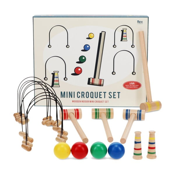 Galda krokets Mini Croquet Set – Rex London