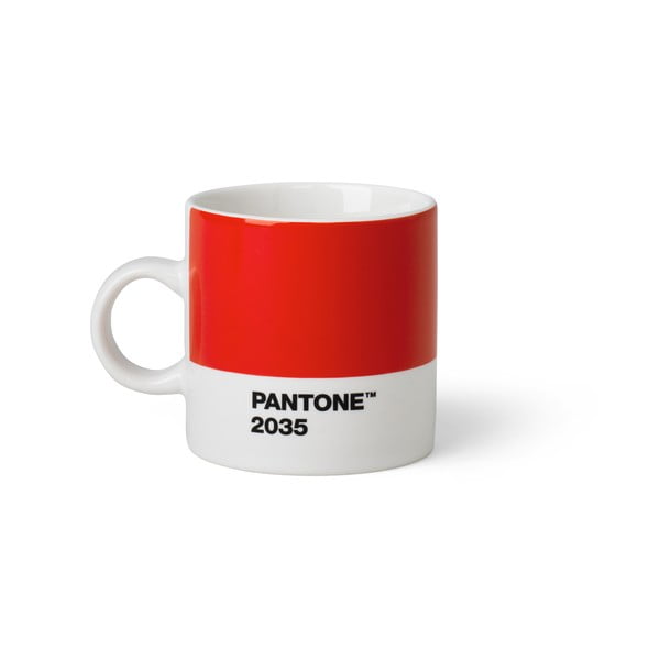 Sarkana krūze Pantone Espresso, 120 ml
