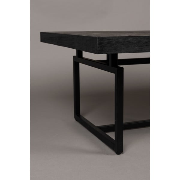 Melns žurnālgaldiņš 60x120 cm Class – Dutchbone-image-3