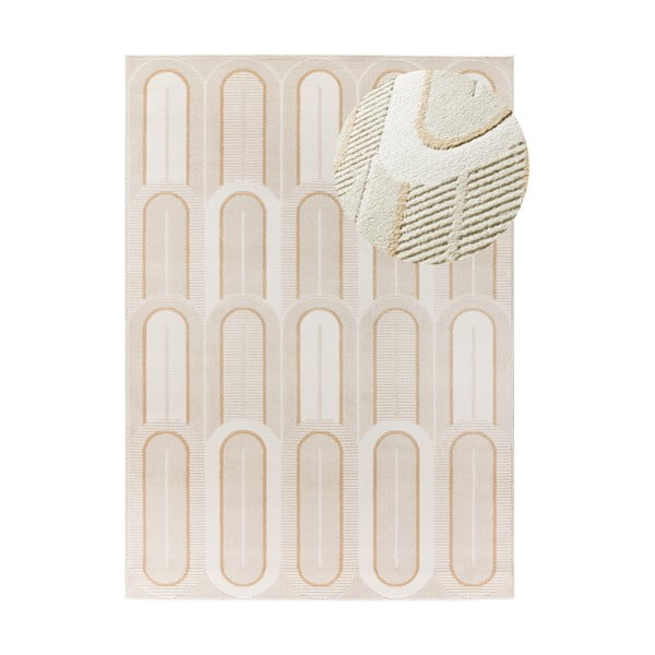 Krēmkrāsas paklājs 160x230 cm Flora – Universal