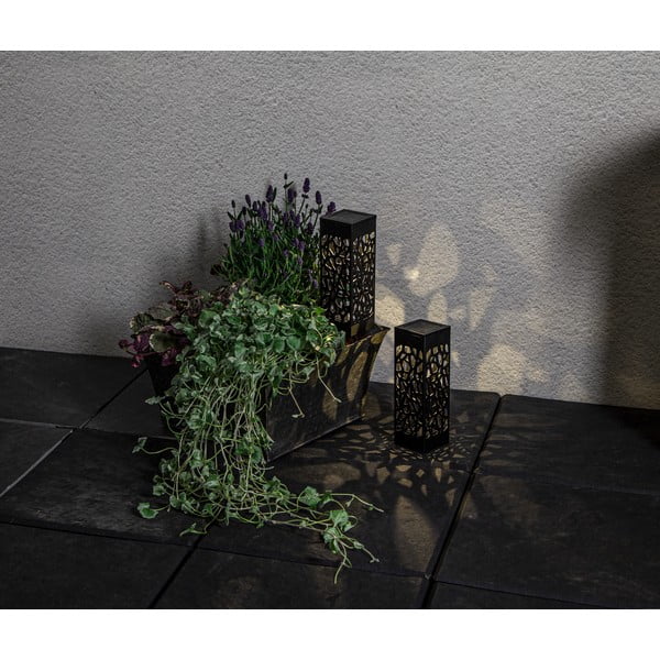 2 āra LED lampu komplekts ar saules baterijām Star Trading Izola, augstums 18 cm-image-4