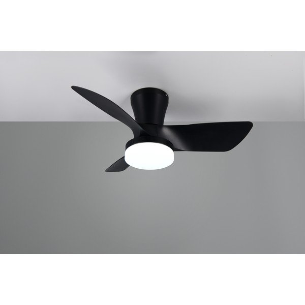Melna LED griestu lampa Randers – Reality-image-2