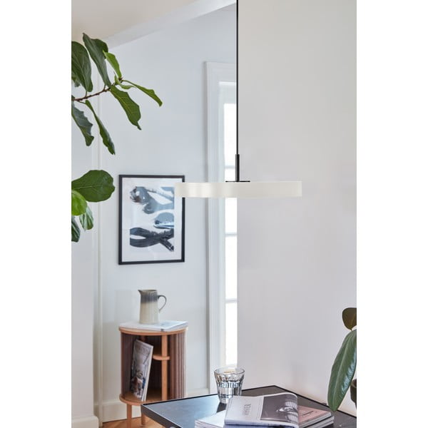 Krēmkrāsas LED piekaramā lampa ar regulējamu spilgtumu un metāla abažūru ø 31 cm Asteria Plus Mini – UMAGE-image-1