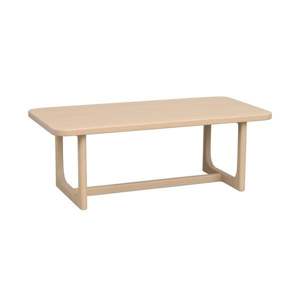 Gaiša dabīga toņa žurnālgaldiņš ar ozolkoka imitācijas galda virsmu 50x103 cm Driscoll – Rowico