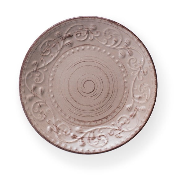 Brūns deserta māla šķīvis ø 21 cm Serendipity – Brandani