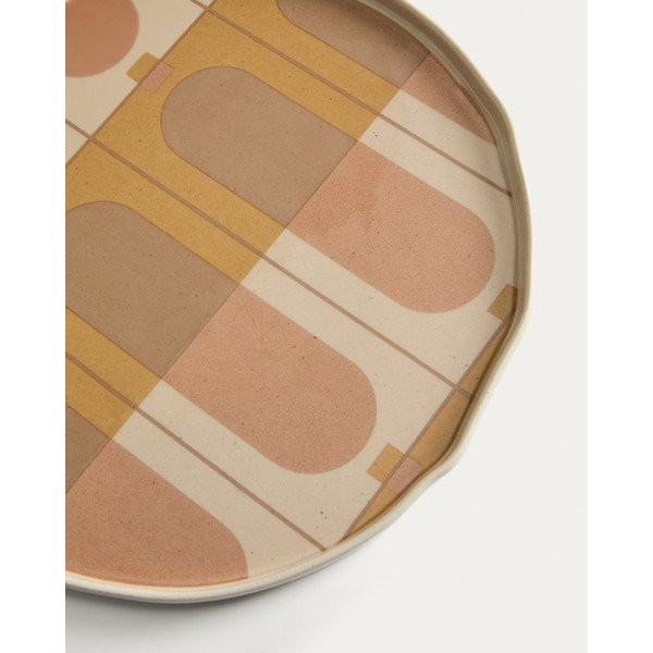 Servēšanas keramikas šķīvis ø 27 cm Julnet – Kave Home-image-1