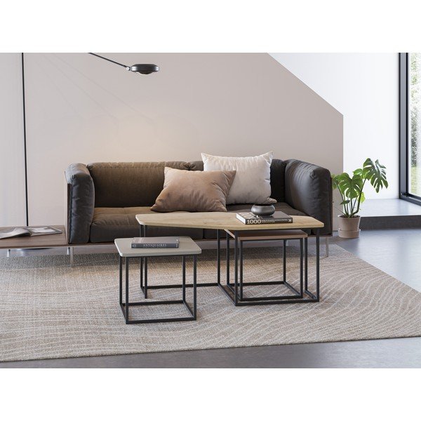 Žurnālgaldiņi (3 gab.) 60x111,5 cm Zoya – Marckeric-image-1