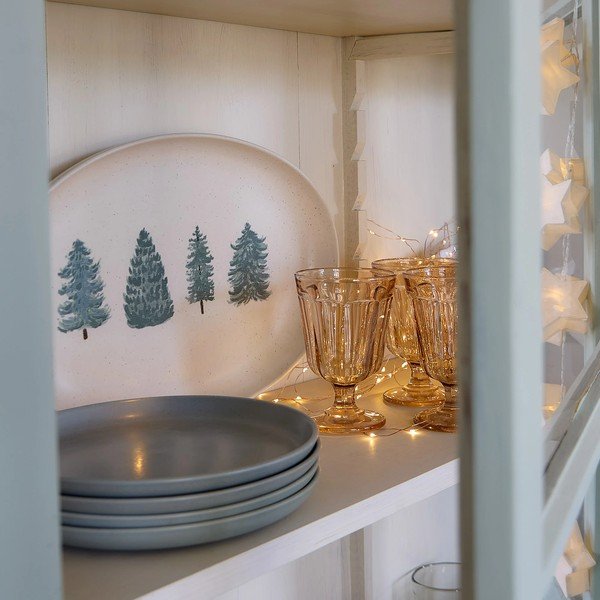 Akmensmasas paplāte ar Ziemassvētku motīvu 26x41 cm Pacifica Christmas Tree – Casafina-image-4