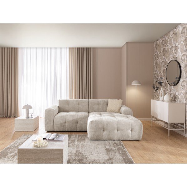 Bēšs stūra dīvāns (ar labo stūri/ar zvilni) Melva – Ropez-image-4