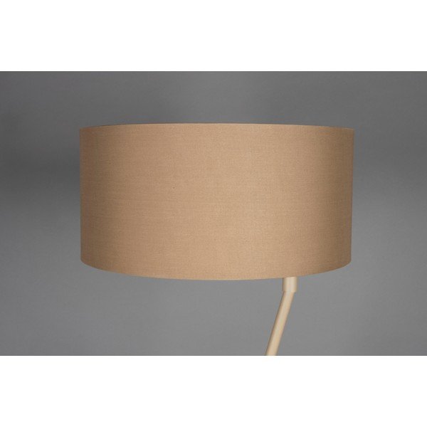 Gaiši brūna stāvlampa ar auduma abažūru (augstums 150 cm) Murphy – Dutchbone-image-3