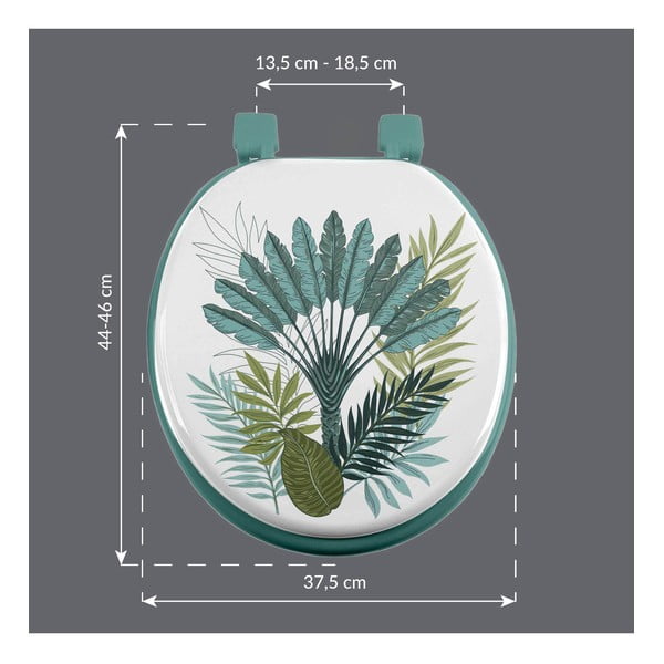 Tualetes poda sēdeklis 37 x 47 Panazio – douceur d'intérieur-image-1