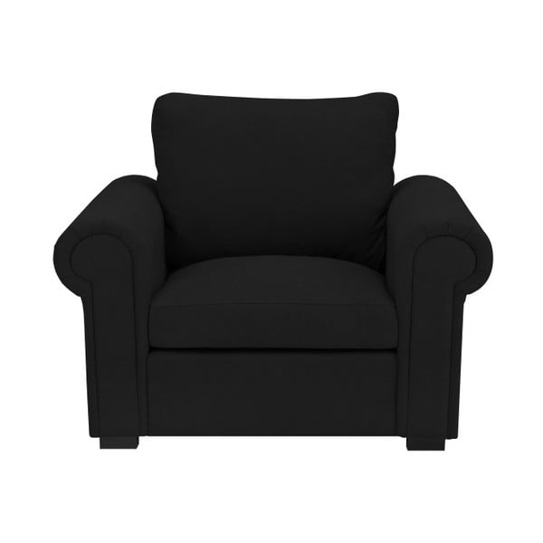 Melns krēsls Windsor & Co Dīvāni Hermes
