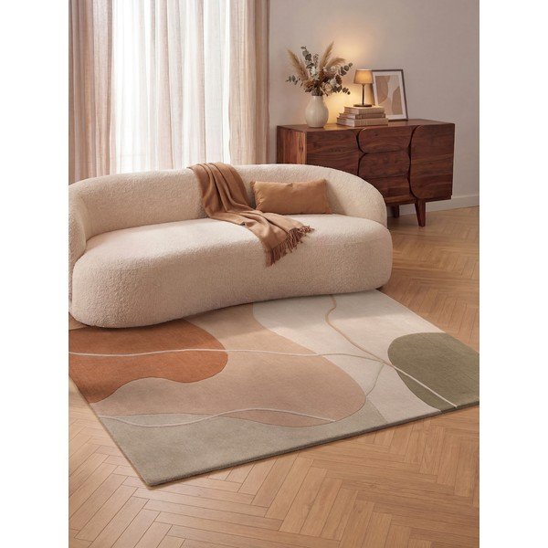 Dūmakaini rozā vilnas paklājs 200x290 cm Arteo – Villeroy&Boch-image-1