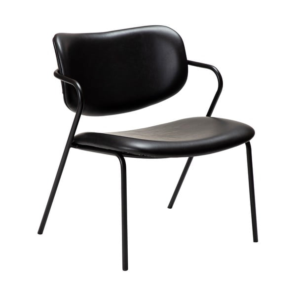 Melns mākslīgās ādas krēsls Zed – DAN-FORM Denmark