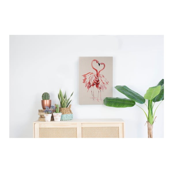 Attēls uz audekla Surdic Flamingo, 60 x 40 cm-image-1