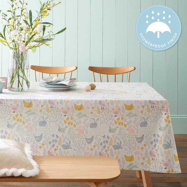 Kokvilnas galdauts 137x178 cm Cottage Friends – Catherine Lansfield-image-3