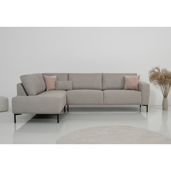 Bēšs stūra dīvāns (ar kreiso stūri) Loosdrecht – Scandic-image-1