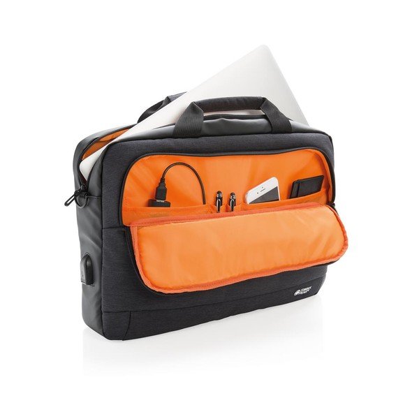 Melna klēpjdatora soma XD Design 15'' Swiss Peak, 8 l-image-1