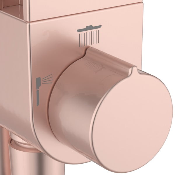 Gaiši rozā metāla dušas komplekts 110 cm ALU+ – Ideal Standard-image-3