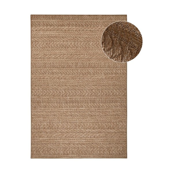 Brūns āra paklājs NORTHRUGS Granado, 200 x 290 cm