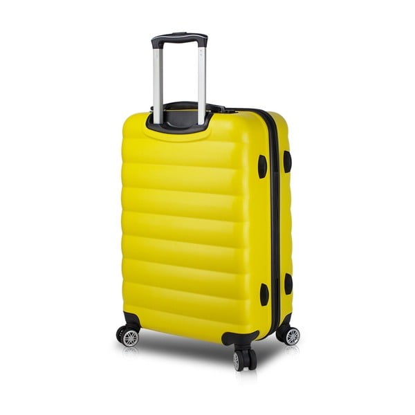 Dzeltens čemodāns ar USB portu My Valice COLORS RESSNO Pilot Suitcase