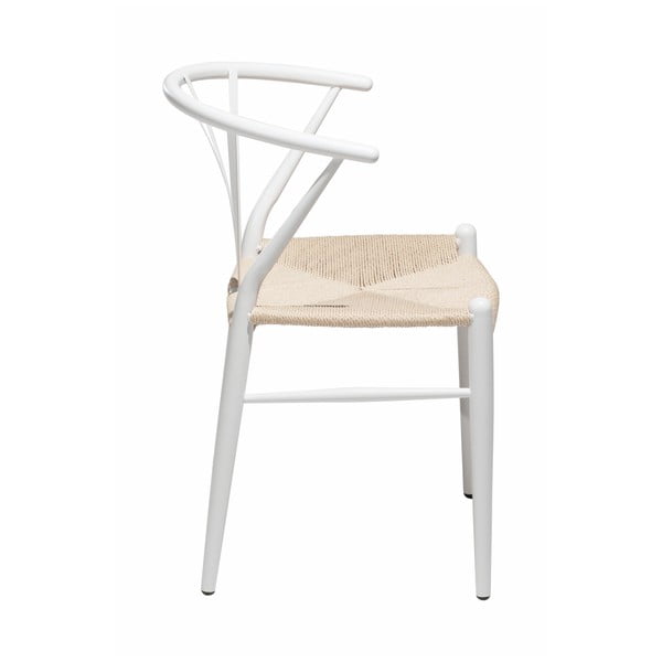 Balts ēdamistabas krēsls DAN-FORM Denmark Delta-image-1