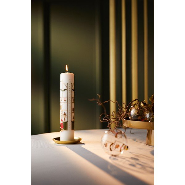 Svece ar Ziemassvētku motīvu degšanas laiks 56 h Holmegaard Christmas – Holmegaard-image-2