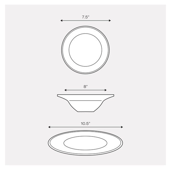 Porcelāna komplekts Indigo Poppy, 12 gab.-image-1