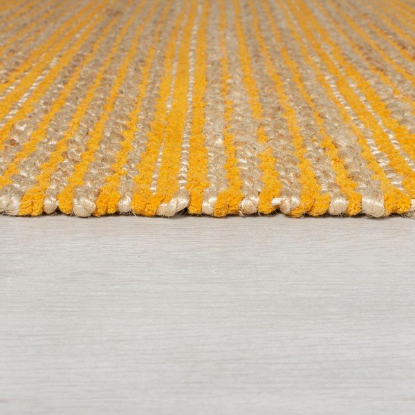 Dzeltens džutas paklājs Flair Rugs Equinox, 120 x 170 cm-image-3